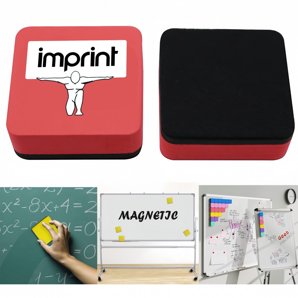 Magnetic WhiteBoard Eraser with Logo