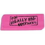 Promotional Jumbo Big Mistake Wedge Eraser