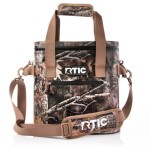 20-Can RTIC Soft Pack Insulated Kanati Camo Cooler Bag 13.5" x 13.75" with Logo