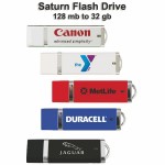 Customized Asbury Metallic Flash Drive - 4 GB Memory