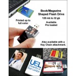 Book Flash Drive - 8 GB Memory with Logo
