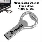 Promotional Bottle Opener Flash Drive - 4 GB Memory