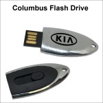Logo Branded Columbus Flash Drive - 16 GB