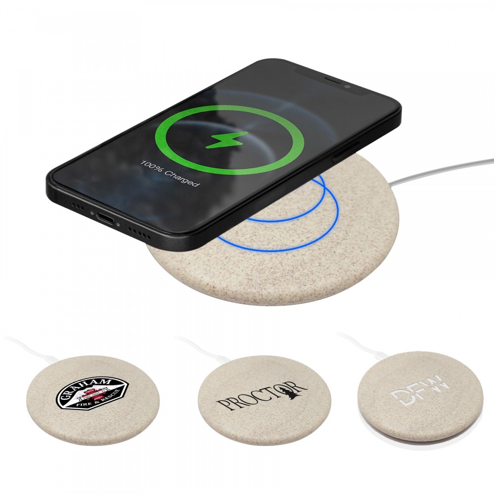 Custom 15W Eco-Friendly Wireless Charger