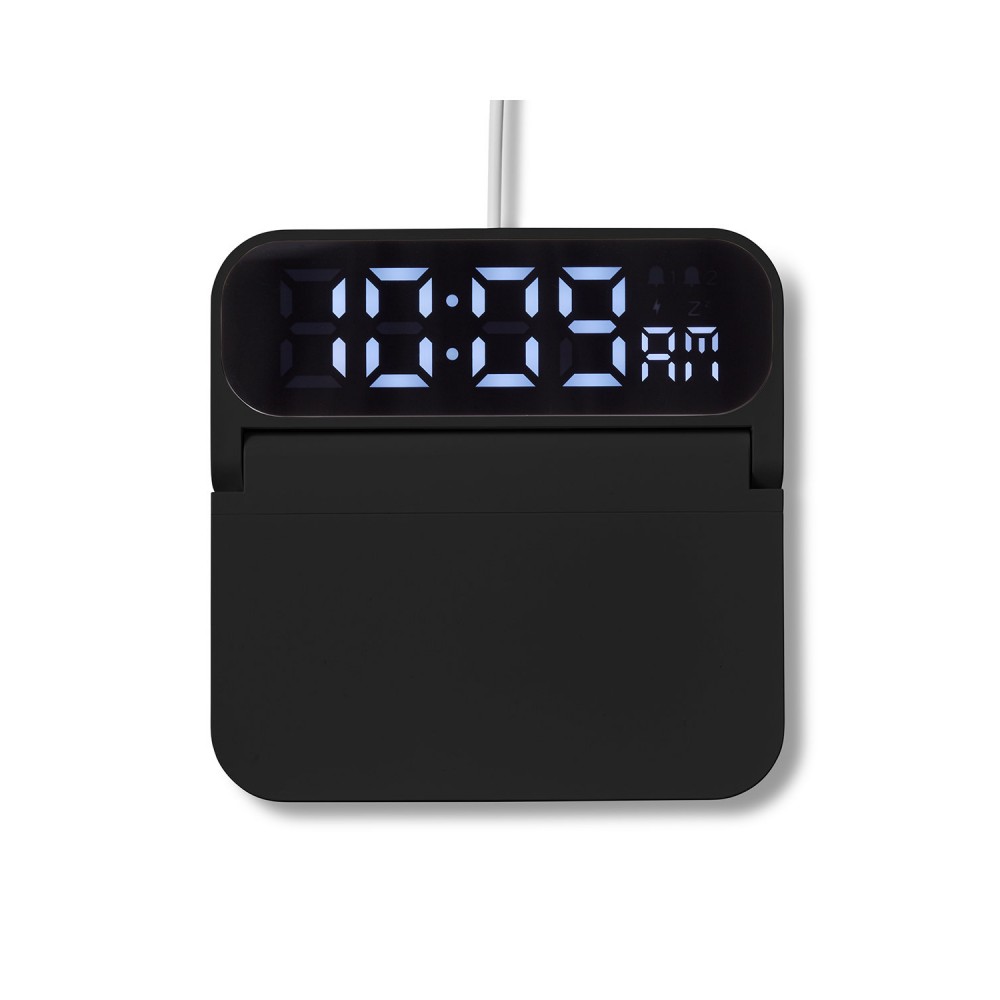 Customized Prime Line Foldable Alarm Clock & Wireless Charger