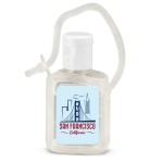 0.5 Oz. Travel Hand Sanitizer Gel with Logo
