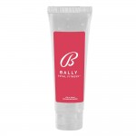 1 Oz. Clear Gel Sanitizer In Squeeze Tube with Logo