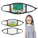 Customized Full Color Printed Children Face Mask