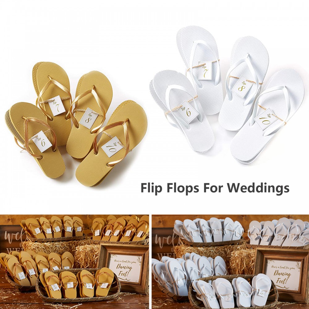 Bulk Flip Flops for Wedding Guests